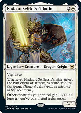 Nadaar, Selfless Paladin - Adventures in the Forgotten Realms - R - 27