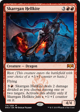 Skarrgan Hellkite - Ravnica Allegiance - M - 114