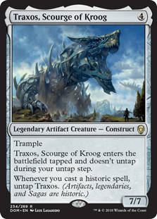 Traxos, Scourge of Kroog - Dominaria - R - 234