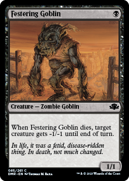 Festering Goblin - Dominaria Remastered - C - 85