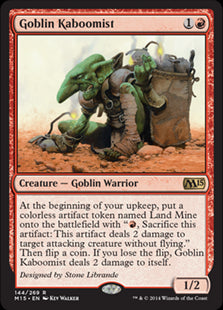 Goblin Kaboomist - Magic 2015 (M15) - R - 144