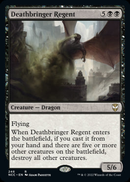 Deathbringer Regent - Commander: Streets of New Capenna - R - 246