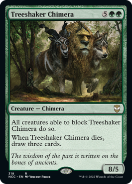 Treeshaker Chimera - Commander: Streets of New Capenna - R - 318