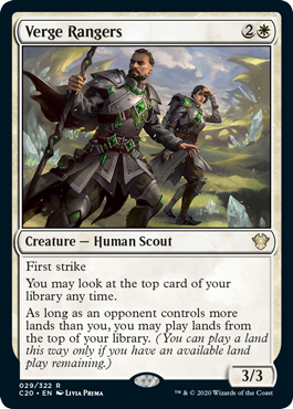 Verge Rangers - Commander 2020 - R - 29