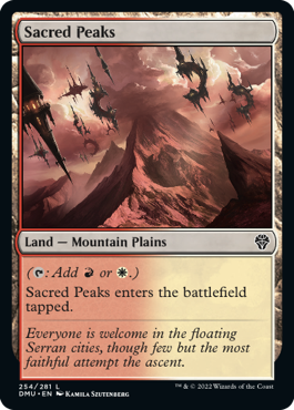 Sacred Peaks - Dominaria United - L - 254