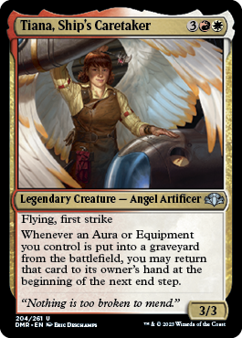 Tiana, Ship's Caretaker - Dominaria Remastered - U - 204