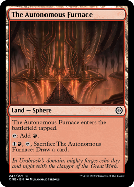 The Autonomous Furnace - Phyrexia: All Will Be One - C - 247