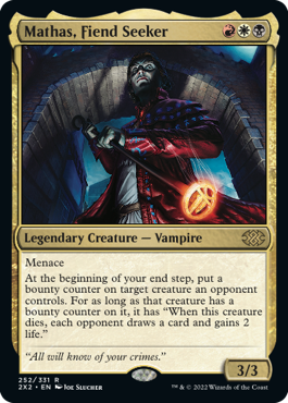 Mathas, Fiend Seeker - Double Masters 2022 - R - 252