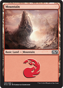 Mountain (263) - L - Magic 2015 (M15) - 263