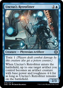 Unctus's Retrofitter - Phyrexia: All Will Be One - U - 76