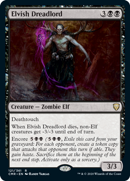 Elvish Dreadlord - Commander Legends - R - 121