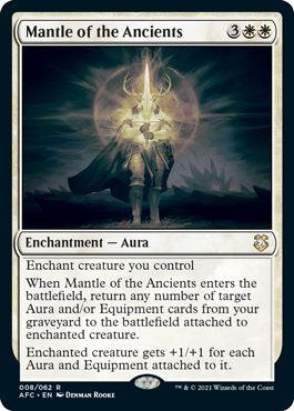 Mantle of the Ancients - Commander: Adventures in the Forgotten Realms - R - 8