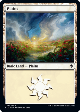 Plains (253) - Throne of Eldraine - L - 253