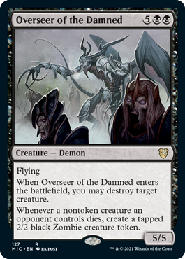 Overseer of the Damned - Commander: Innistrad: Midnight Hunt - R - 127