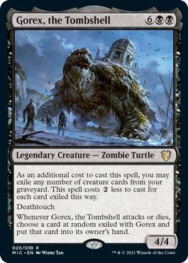 Gorex, the Tombshell - Commander: Innistrad: Midnight Hunt - R - 20
