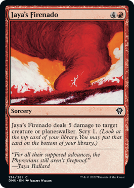 Jaya's Firenado - Dominaria United - C - 134