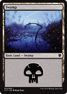 Swamp (302) - Commander 2017 - L - 302