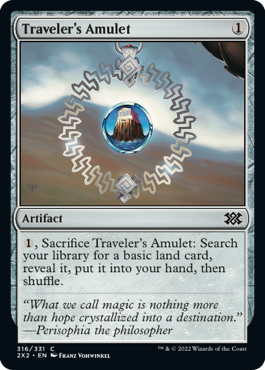 Traveler's Amulet - Double Masters 2022 - C - 316