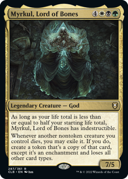 Myrkul, Lord of Bones - Commander Legends: Battle for Baldur's Gate - R - 287