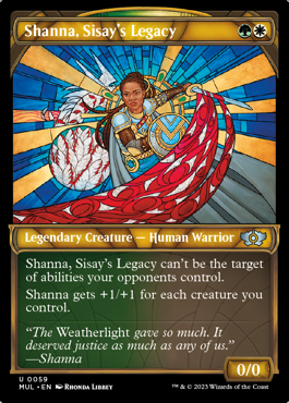 Shanna, Sisay's Legacy - March of the Machine: Multiverse Legends - U - 59