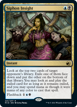Siphon Insight - Innistrad: Midnight Hunt - R - 241