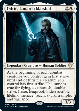 Odric, Lunarch Marshal - Commander 2020 - R - 95