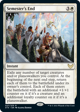 Semester's End - Strixhaven: School of Mages - R - 27