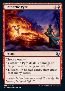 Cathartic Pyre - Innistrad: Midnight Hunt - U - 133