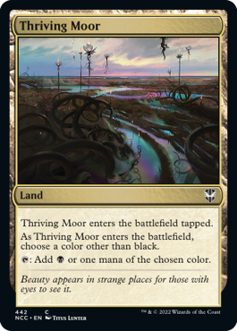 Thriving Moor - Commander: Streets of New Capenna - C - 442