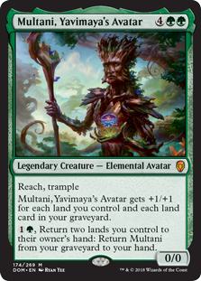 Multani, Yavimaya's Avatar - Dominaria - M - 174