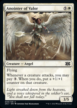Anointer of Valor - Double Masters 2022 - C - 6