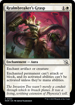 Realmbreaker's Grasp - March of the Machine - C - 33