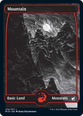 Mountain (274) - Innistrad: Midnight Hunt - L - 274