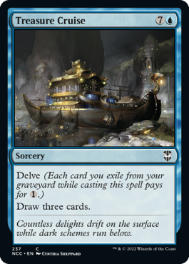 Treasure Cruise - Commander: Streets of New Capenna - C - 237