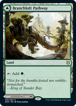 Branchloft Pathway - Zendikar Rising - R - 258