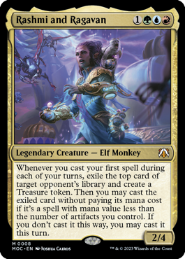 Rashmi and Ragavan - Commander: March of the Machine - M - 8