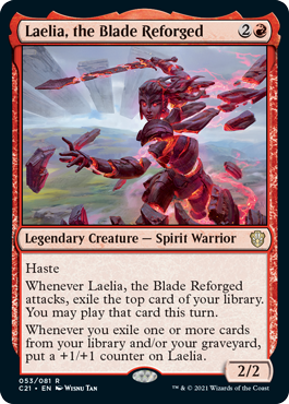 Laelia, the Blade Reforged - Commander 2021 - R - 53