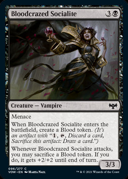Bloodcrazed Socialite - Innistrad: Crimson Vow - C - 96