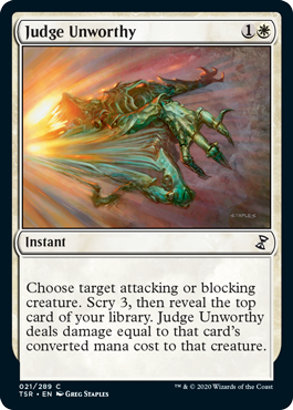 Judge Unworthy - Time Spiral: Remastered - C - 21