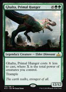 Ghalta, Primal Hunger - Rivals of Ixalan - R - 130
