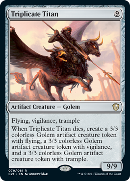 Triplicate Titan - Commander 2021 - R - 79