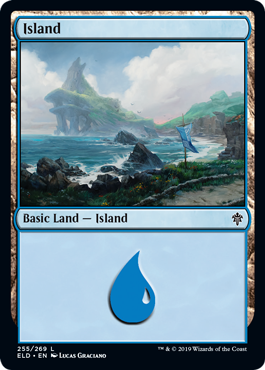 Island (255) - Throne of Eldraine - L - 255