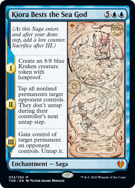 Kiora Bests the Sea God - Theros Beyond Death - M - 52