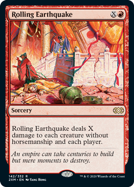 Rolling Earthquake - Double Masters - R - 142