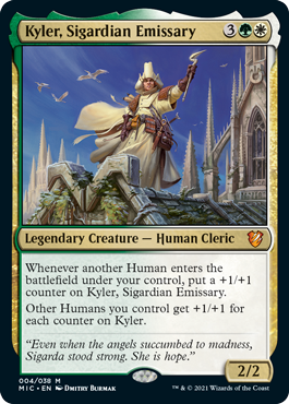 Kyler, Sigardian Emissary - Commander: Innistrad: Midnight Hunt - M - 4