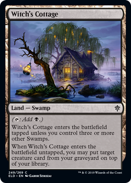 Witch's Cottage - Throne of Eldraine - C - 249