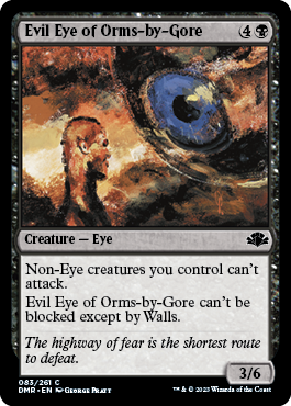 Evil Eye of Orms-by-Gore - Dominaria Remastered - C - 83