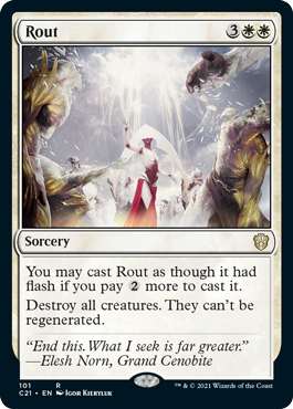 Rout - Commander 2021 - R - 101