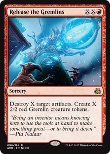 Release the Gremlins - Aether Revolt - R - 96