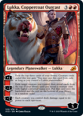 Lukka, Coppercoat Outcast - Ikoria: Lair of Behemoths - M - 125